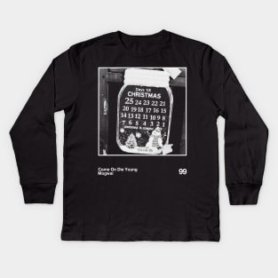 Come On Die Young / Mogwai || 90s Artwork Faded Retro Kids Long Sleeve T-Shirt